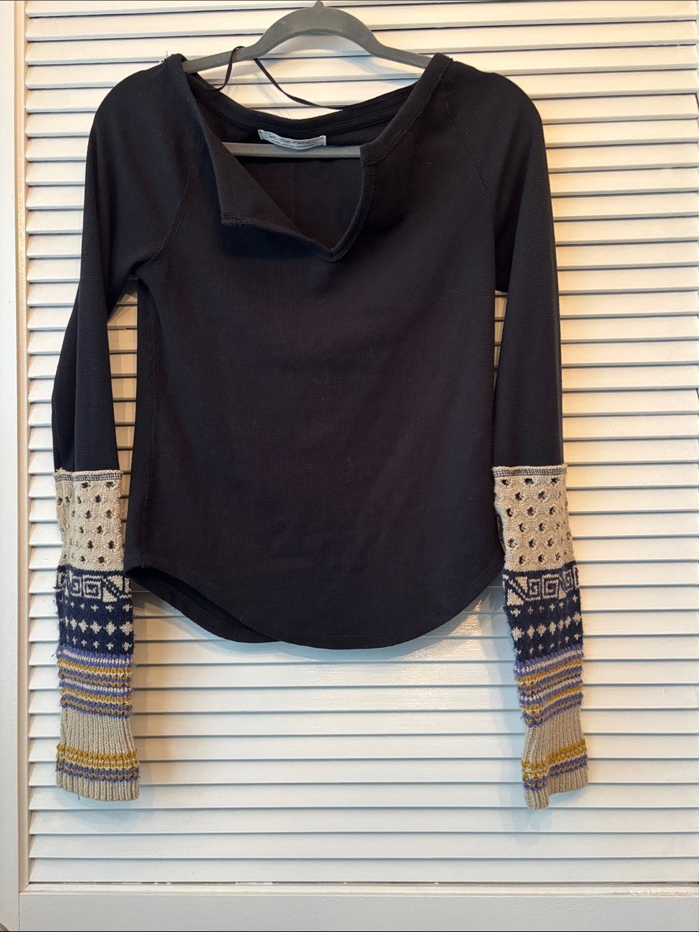 Free People long sleeve sweater shirt